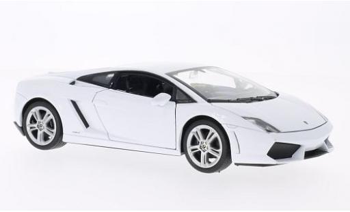 Coche miniatura Lamborghini Gallardo 1/24 Welly LP560 weiss 1:24 Lamborghini Gallardo 1/24 Welly LP560 weiss 1:24 coche miniatura
