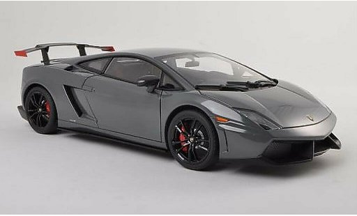 Lamborghini Gallardo Super Trofeo Stradale 1/18 Autoart LP570 Supertrofeo gris/negro 2011 coche miniatura