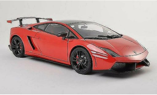 Lamborghini Gallardo Super Trofeo Stradale 1/18 Autoart LP570 Supertrofeo rojo/negro 2011 coche miniatura