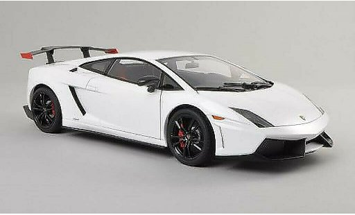 Lamborghini Gallardo Super Trofeo Stradale 1/18 Autoart LP570 Supertrofeo blanco/negro 2011 coche miniatura