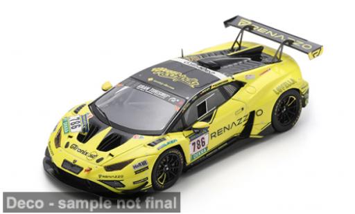 Lamborghini Huracan 1/43 Spark GT3 EVO 2 24h N&uuml;rburgring 2025 Renazzo Motorport Team #786 S.Nana/C.Breuer 1:43