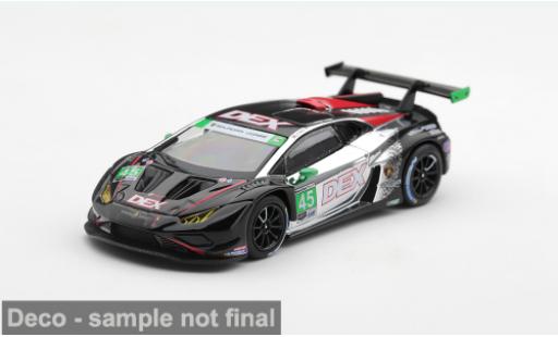 Coche miniatura Lamborghini Huracan GT3 Evo2 IMSA 2025 Wayne Taylor Racing #45 D.Formal/T.Hindman 1/64 Mini GT