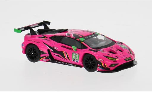 Coche miniatura Lamborghini Huracan GT3 Evo2 IMSA 24h Daytona 2023 #83 1/64 Mini GT