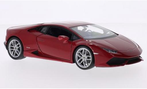 Coche miniatura Lamborghini Huracan 1/24 Welly LP 610 rojo 1:24 Lamborghini Huracan 1/24 Welly LP 610 rojo 1:24 coche miniatura