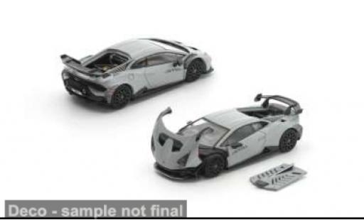 Lamborghini Huracan 1/64 Pop Race STO grau 1:64 coche miniatura