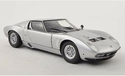 Lamborghini Miura Jota 1/18 Kyosho SVJ gris coche miniatura