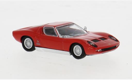 Lamborghini Miura 1/87 Minichamps rojo 1966 1:87 coche miniatura