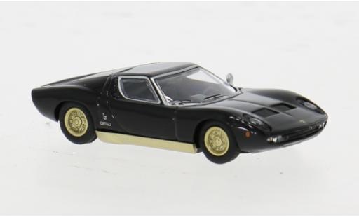 Lamborghini Miura 1/87 Minichamps schwarz 1966 1:87 coche miniatura
