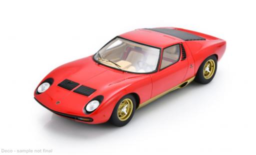 Lamborghini Miura 1/18 Spark SV rojo 1971 1:18