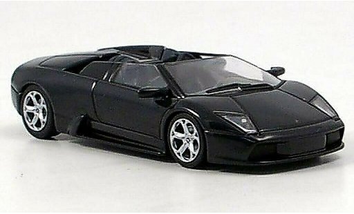 Lamborghini Murcielago Roadster 1/64 Autoart negro coche miniatura