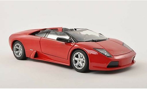 Lamborghini Murcielago Roadster 1/18 Burago rojo capota abierto coche miniatura