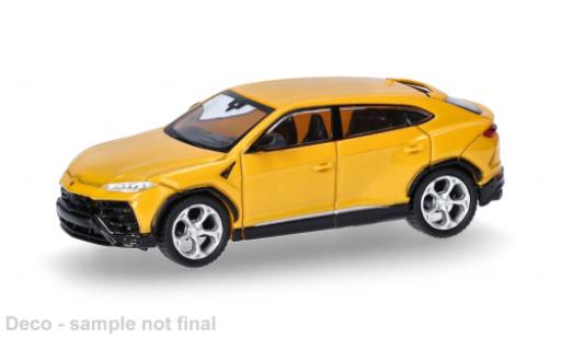 Coche miniatura Lamborghini Urus gelb 1/87 Micro City 87