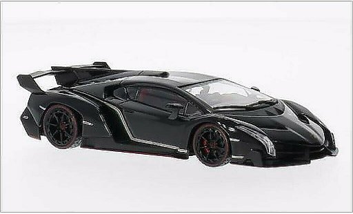 Lamborghini Veneno Coupe 1/43 Kyosho negro/rojo coche miniatura