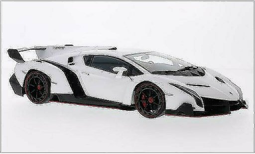 Lamborghini Veneno Coupe 1/18 Autoart blanco 2013 coche miniatura