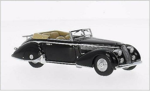 Lancia Astura Tipo 233 Corto 1/43 Minichamps negro RHD 1936 coche miniatura