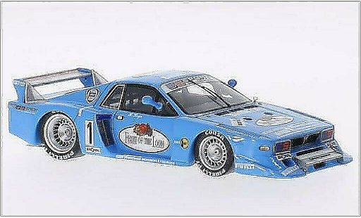 Lancia Beta Monte Carlo 1/43 Spark No.1 GS Sport Fruit of the Loom DRM Zolder 1981 coche miniatura
