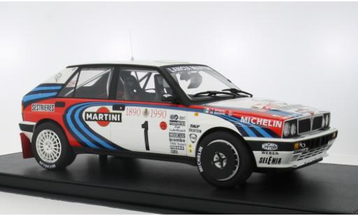Lancia Delta 1/12 Topmarques Collectibles 16V Integrale #1 M.Biasion/T.Siviero 1:12 coche miniatura