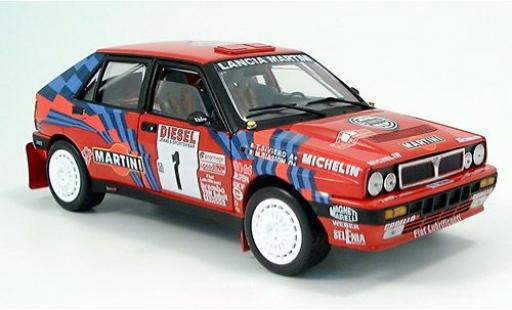 Coche miniatura Lancia Delta 1/18 Sun Star HF Integ #1 1:18 Lancia Delta 1/18 Sun Star HF Integ #1 1:18 coche miniatura