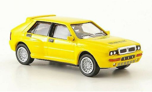 Lancia Delta HF Integrale Evoluzione II 1/87 Ricko Evo 2 amarillo 1992 coche miniatura