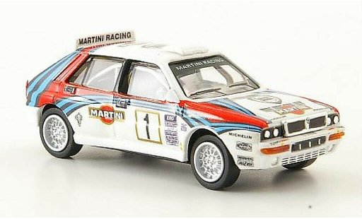 Lancia Delta HF Integrale Evoluzione II 1/87 Ricko Evo 2 No.1 Martini Racing 1992 coche miniatura