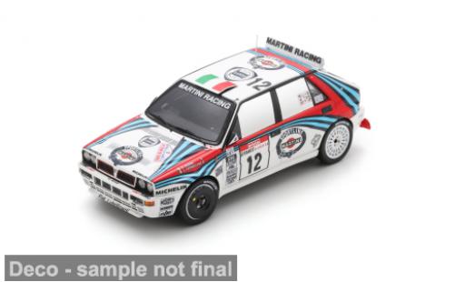 Lancia Delta 1/43 Spark HF integrale EVO Tour de Corse 1992 #12 A.Aghini/S.Farnocchia 1:43 coche miniatura