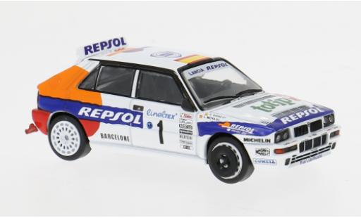 Lancia Delta 1/64 Mini GT HF Integrale Rally Monte Carlo 1993 Jolly Club #1 C.Sainz/L.Moya 1:64 coche miniatura