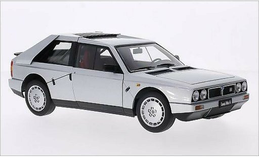 Lancia Delta S4 1/18 Autoart metalico gris 1985 coche miniatura