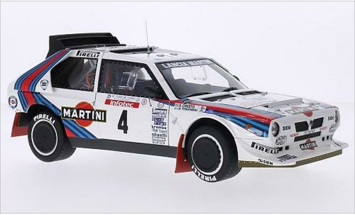 Lancia Delta S4 1/18 Autoart No.4 Martini Martini Tour de Corse 1986 /S.Cresto coche miniatura