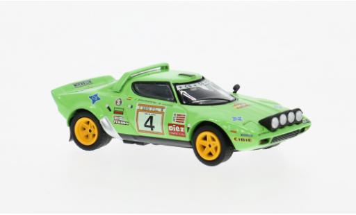 Lancia Stratos 1/64 Mini GT HF Rally Vino de Jerez 1979 #4 J.de Bagration/N.Llopis 1:64 coche miniatura