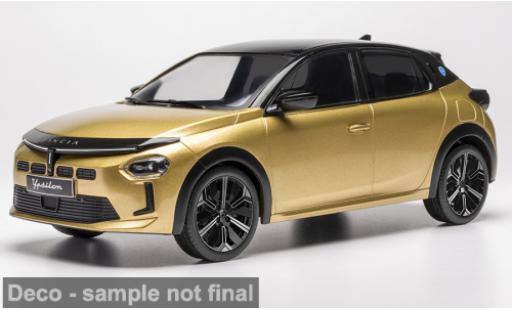 Coche miniatura Lancia Ypsilon Base amarillo/negro 2025 1/18 IXO