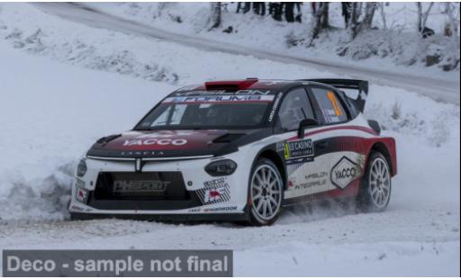 Lancia Ypsilon 1/18 IXO Rally2 HF Integrale Rallye Monte Carlo 2026 #21 Y.Rossel/A.Dunand 1:18 coche miniatura