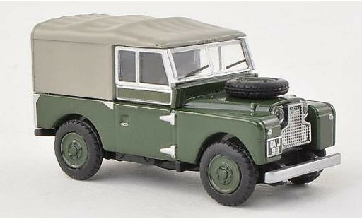 Land Rover 88 Base 1/87 Schuco verde coche miniatura