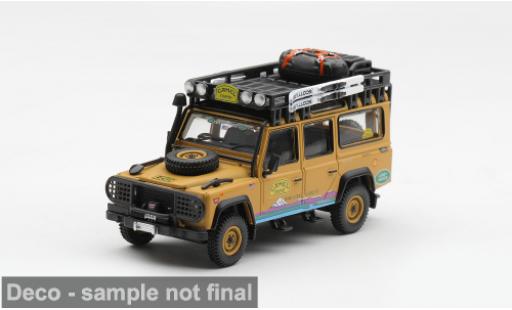 Land Rover Defender 1/64 Mini GT 110 Camel Trophy Camel Trophy Tierra del Fuego 1998 Camel Trophy Team USA Camel Trophy 1:64 coche miniatura