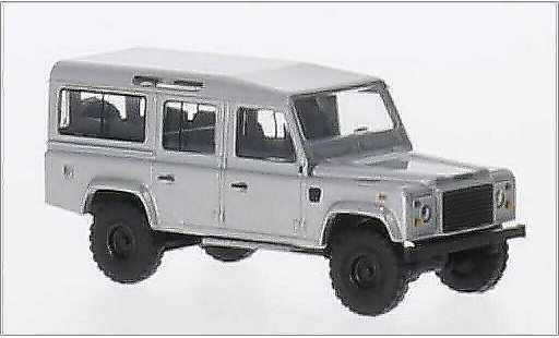 Land Rover Defender 110 1/87 Busch Station Wagon gris coche miniatura