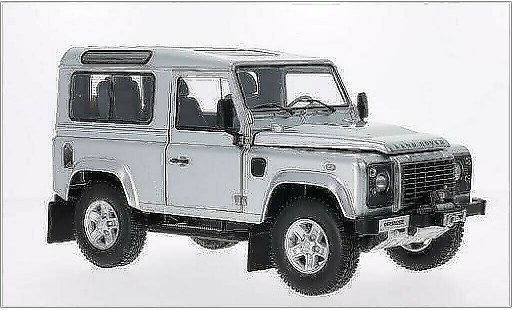 Land Rover Defender 90 1/18 Kyosho gris/negro coche miniatura