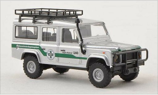 Land Rover Defender Base 1/87 Busch Bergrettungsdienst Salzburg (Nr.5) coche miniatura