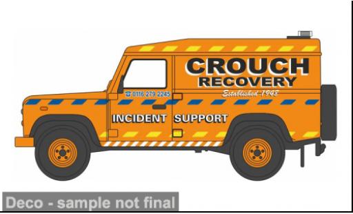 Land Rover Defender 1/76 Oxford Crouch Recovery 1:76 coche miniatura