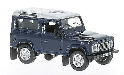 Land Rover Defender Base 1/76 Oxford azul/gris 2013 coche miniatura