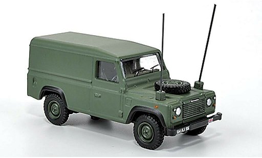 Land Rover Defender Base 1/76 Oxford verde mate 1984 coche miniatura