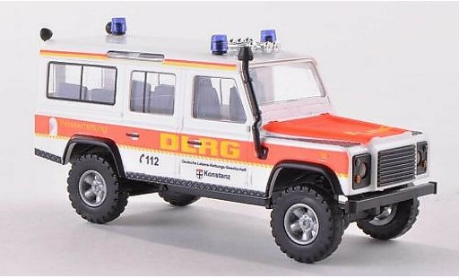 Land Rover Defender 110 1/87 Busch SW DLRG 1983 coche miniatura
