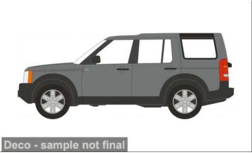 Coche miniatura Land Rover Discovery 3 grau/schwarz 1/76 Oxford