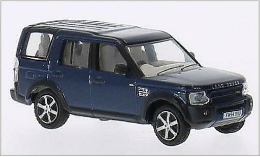 Land Rover Discovery Base 1/76 Oxford 3 metalico azul RHD coche miniatura