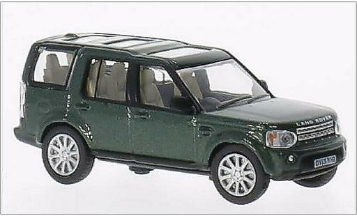 Land Rover Discovery Base 1/76 Oxford 4 metalico verde RHD coche miniatura