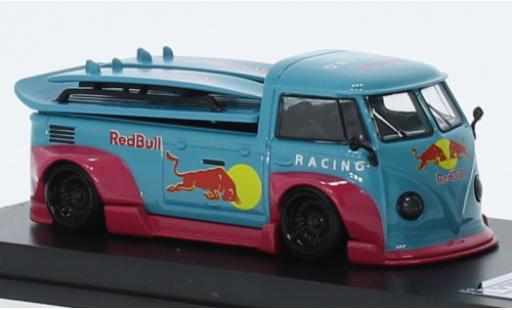 Volkswagen T1 1/64 Lang Feng Model Pick Up RWB Red Bull coche miniatura