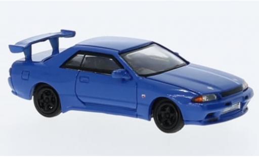 Nissan Skyline 1/87 Lang Feng Model GT-R (R32) blau 1:87 coche miniatura