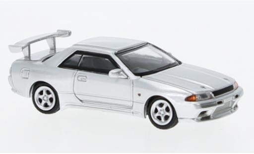 Nissan Skyline 1/87 Lang Feng Model GT-R (R32) silber 1:87 coche miniatura
