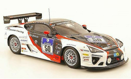 Lexus LFA Gazoo Racing 1/43 Ebbro No.50 24h Nurburgring 2010 / K.Oshima coche miniatura