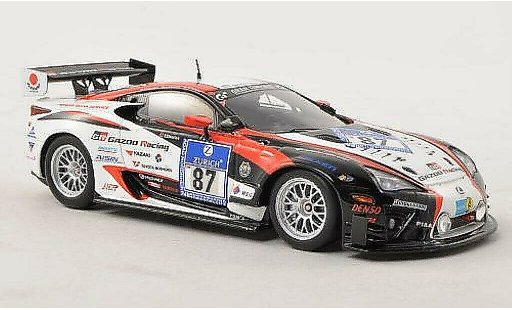 Lexus LFA Gazoo Racing 1/43 Ebbro No.87 24h Nurburgring 2011 /A.Lotterer coche miniatura