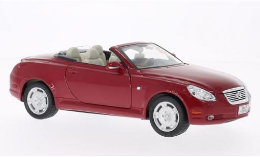 Lexus SC 1/24 Welly 430 rojo 1:24 coche miniatura