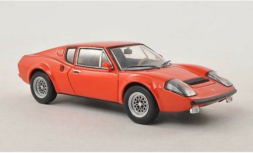 Ligier JS2 Base 1/43 IXO Coupe rojo-naranja 1972 coche miniatura